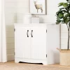 Farnel 2 Door Storage Cabinet Pure White - South Shore -Baxton Studio Store GUEST d24cb05d 5147 41b9 9f89 408d53215ca1