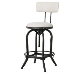 Stirling Adjustable Barstool - Christopher Knight Home -Baxton Studio Store GUEST d30b3174 266f 4257 8acf 087892ada5c5
