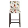 Hendrix Bar Stool In Patterns - Skyline Furniture -Baxton Studio Store GUEST d36740b3 013f 4f47 a058 9783350d4965