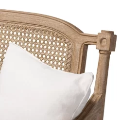 Clemence Upholstered Whitewashed Wood Sofa Loveseat Ivory/Oak - Baxton Studio 16 Clemence Upholstered Whitewashed Wood Sofa Loveseat Ivory/Oak - Baxton Studio -Baxton Studio Store GUEST d5094b83 6e98 452c bafd b0894ac79e7c