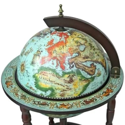 Design Toscano Sixteenth Century Cielo Blue Replica Globe Bar Cabinet -Baxton Studio Store GUEST d613ee88 1b20 4f60 b34a 2df25aaac82d