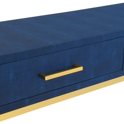 Ashley Console Table Blue/Gold - Breighton Home 7 Ashley Console Table Blue/Gold - Breighton Home - Image 5