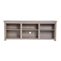Emma And Oliver Cube Style TV Stand For Up To 80" TV's - 65" Media Console With 6 Open Storage Shelves -Baxton Studio Store GUEST d98aa64f 1a22 44e7 8e34 26bbc68b0515