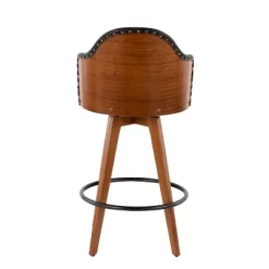26" Ahoy Mid-Century Modern Counter Height Barstool - LumiSource -Baxton Studio Store GUEST db10c623 ffc1 4f74 a1fd 5ffa0f74de7c