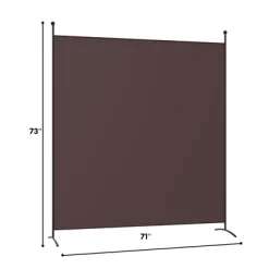 Costway Single Panel Room Divider Privacy Partition Screen For Office Home Coffee