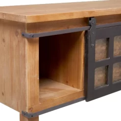 Industrial Wood Console Table Dark Brown - Olivia & May -Baxton Studio Store GUEST dbfc04f8 ccc6 4cd0 b304 c16becf25798