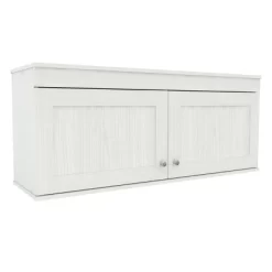 2 Doors Wall Mounted Buffet Cabinet White - Inval -Baxton Studio Store GUEST dc27d3e1 3722 4df8 95b3 7eadc661d53a