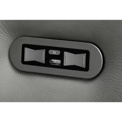 Lily Leather Power Recliner Sofa Loveseat With Power Headrests Gray - Abbyson Living -Baxton Studio Store GUEST dc98e67c a6c8 4c0c aab5 030bd803e956