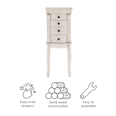 Helene Jewelry Armoire - Powell Company 3 Helene Jewelry Armoire - Powell Company