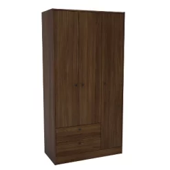 Denmark 3 Door And 2 Drawer Wardrobe - Chique -Baxton Studio Store GUEST dd9a2730 d42d 4e59 9d3f e06bf5583929