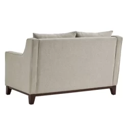 Madge Tweed Fabric Loveseat Oatmeal - Inspire Q -Baxton Studio Store GUEST deeb0d63 d538 45bd 8b2d deb7a71e8be1