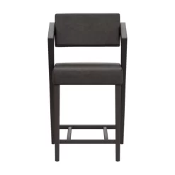 Snyder Counter Height Barstool Black/Gray - Hillsdale Furniture -Baxton Studio Store GUEST df84d3ac af09 4254 b18d 1b6d92a3e75a