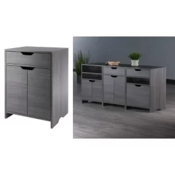 Nova 1 Drawer Storage Cabinet - Winsome -Baxton Studio Store GUEST e2e1c862 d6cd 4023 9854 62e66d920acb
