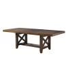 Francis Extendable Dining Table Brown - Picket House Furnishings -Baxton Studio Store GUEST e3ed41c7 90f4 4524 9475 2a26c91e8f1b