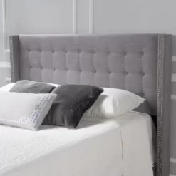 California/King Kendrah Headboard Dark Gray - Christopher Knight Home