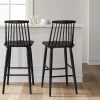 Harwich High Back Windsor Barstool Black - Threshold™ -Baxton Studio Store GUEST e5bdfbba 1898 486e b816 002cfa39d694