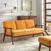 Sonia Sofa Yellow - Buylateral -Baxton Studio Store GUEST e5e55bf3 b2a2 46e0 bda0 804bf7e00ad9