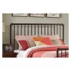 Queen Brandi Metal Headboard Bed Frame Included Bronze - Hillsdale Furniture