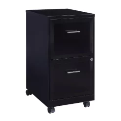 Space Solutions 18" Deep 2 Drawer Mobile Letter Width Vertical File Cabinet -Baxton Studio Store GUEST e9b46f70 b8e2 4081 a43f c6a5c9b348db