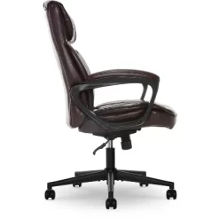 Style Hannah Office Chair Bonded Leather Comfort - Serta -Baxton Studio Store GUEST ebf1adb2 3dd4 4bed b34f 2f8a4b2aedd1