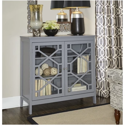 Fetti Large Cabinet - Linon 3 Fetti Large Cabinet - Linon