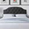 Calera Tufted Fabric Headboard - CorLiving