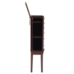 Francesca Jewelry Armoire Merlot Brown - Powell Company -Baxton Studio Store GUEST ef22f921 6e55 49f0 a560 b5555f43c3f4