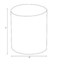 Ledger Upholstered Ottoman - Skyline Furniture -Baxton Studio Store GUEST efa94d44 b4a2 46b9 9bf0 e22530e3c62b