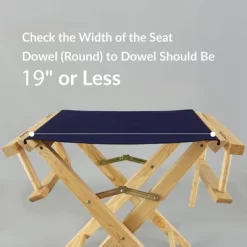 Director's Chair Replacement Canvas Hunter Cabana - Flora Home -Baxton Studio Store GUEST efc9b59f 1e41 409c 99fb 40d3a4f90256