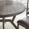 Alamo Round Dining Table Gray - Steve Silver Co. -Baxton Studio Store GUEST f1b1550c e867 4cc0 bebb ba339df5ad38