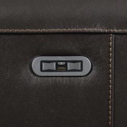 6pc Nara Dual Power Leather Reclining Sectional Sofas Espresso - Steve Silver Co. -Baxton Studio Store GUEST f1d2b736 ff43 46dc 892b 63211698fc94