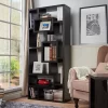 71" Heather 16 Shelf Bookcase Cappuccino - MiBasics -Baxton Studio Store GUEST f22904bf a317 4549 823b 1831602f69cd
