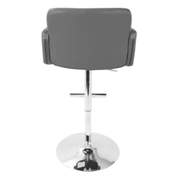 Stout Contemporary Adjustable Barstool - Gray - Lumisource -Baxton Studio Store GUEST f26597c4 0c11 4f48 8a5e 3c9d508ac497