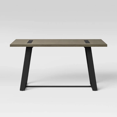 Brimfield Metal Base Dining Table - Threshold 6 Brimfield Metal Base Dining Table - Threshold - Image 4