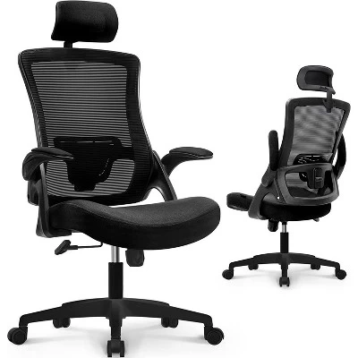 NEO Chair DBS Ergonomic High Back Office Chair With Flip-up Arms Adjustable Headrest 4 NEO Chair DBS Ergonomic High Back Office Chair With Flip-up Arms Adjustable Headrest - Image 2