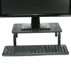 Mind Reader Rectangle Monitor Stand Ventilated Metal Black 10 Mind Reader Rectangle Monitor Stand Ventilated Metal Black -Baxton Studio Store GUEST f544868c 4b9d 4bc6 9ee2 7f0a375cf246