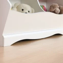 Twin Pogo Bookcase/Footboard Soft White Finish - Sauder -Baxton Studio Store GUEST f60e41d6 7064 44cb bd8a 5c1364d5a707
