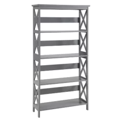 60" Oxford 5 Tier Bookcase - Breighton Home -Baxton Studio Store GUEST f7f98839 e313 4913 9ad3 576467b34877