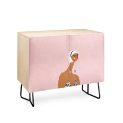 Maritza Lisa Cheetah Earrings Credenza - Deny Designs