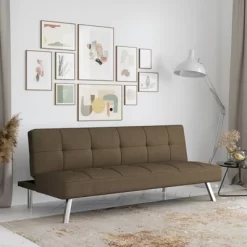 Colette Convertible Futon Sofa Bed - Serta -Baxton Studio Store GUEST f8c4faba 765f 4d6b a6c9 f558d712c1fc