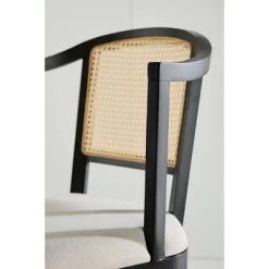 Archie Two Toned Cane Office Chair Black With Natural Cane - Abbyson Living -Baxton Studio Store GUEST faf5f3b5 987f 4cb7 a1e3 4ab0aa87507f