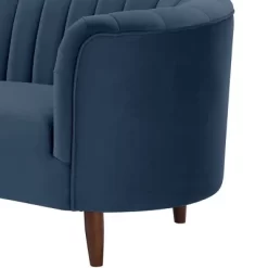71" Millephri Loveseat Blue Velvet - Acme Furniture -Baxton Studio Store GUEST fb033475 26d4 440f b3d5 9227515128c9