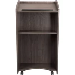 Vision Lectern Lecture Podium Ribbonwood - Hampden Furnishings -Baxton Studio Store GUEST fb4eb3f8 f387 4030 95f1 5af004c47932