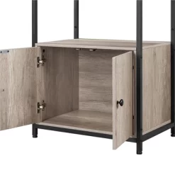 Yaheetech 59" Kitchen Storage Rack With Cabinet And Shelves -Baxton Studio Store GUEST fcb7cefb f17a 4ed6 a5c6 77959810c1d8