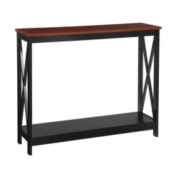 Oxford Console Table With Shelf - Breighton Home -Baxton Studio Store GUEST fd10b2ea 372b 491f 9aaf 8a099344a065